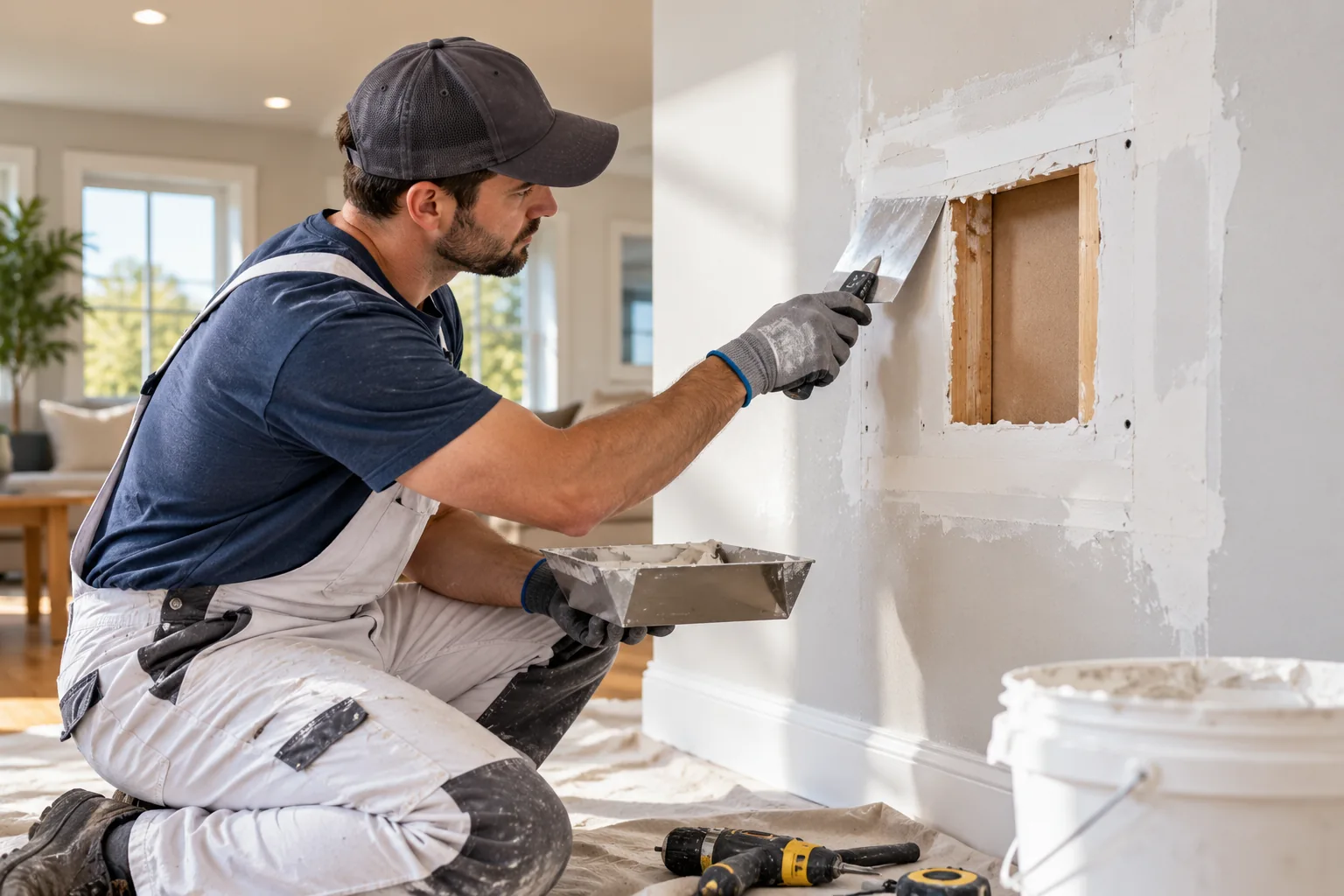 Drywall Hole Repair work